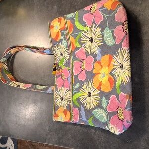 Floral Patterned Tote Bag